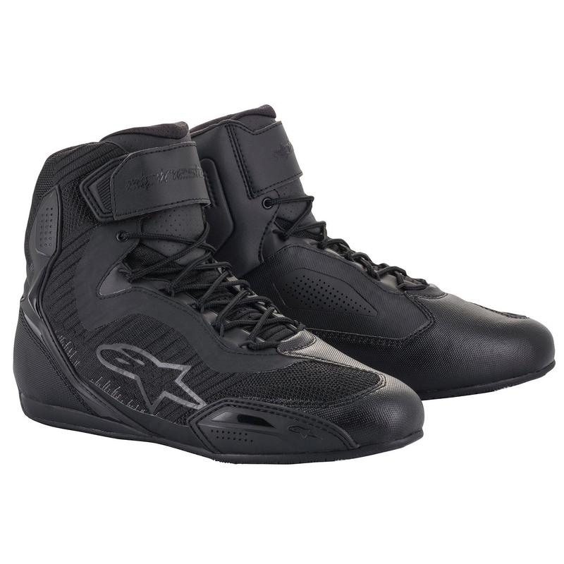 Alpinestars Stella Faster-3 Rideknit Damen Motorradstiefel schwarz-grau anthrazit