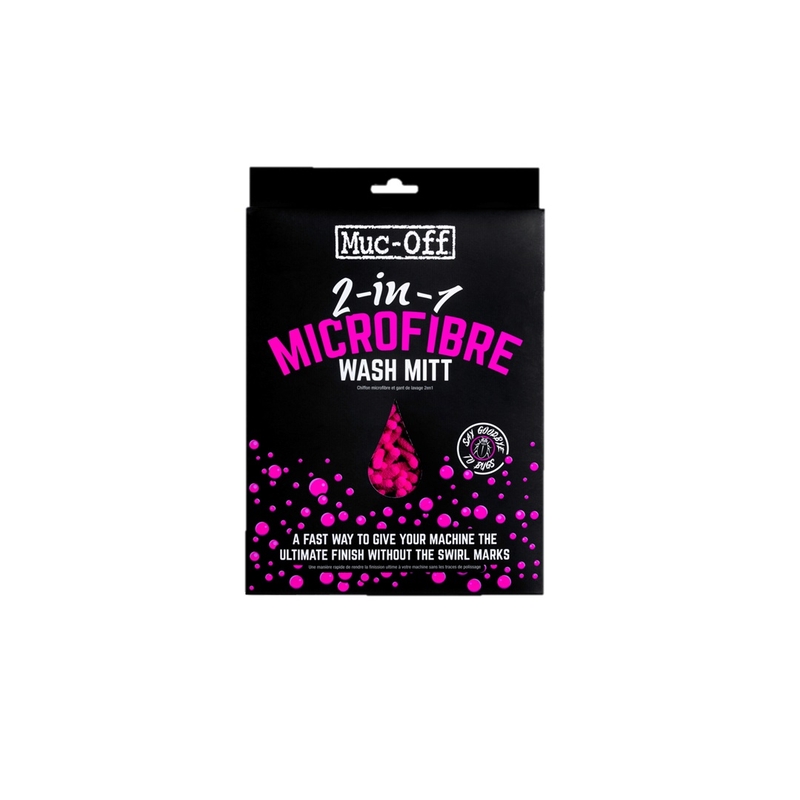 2in1 Chenille microfibre wash mitt MUC-OFF