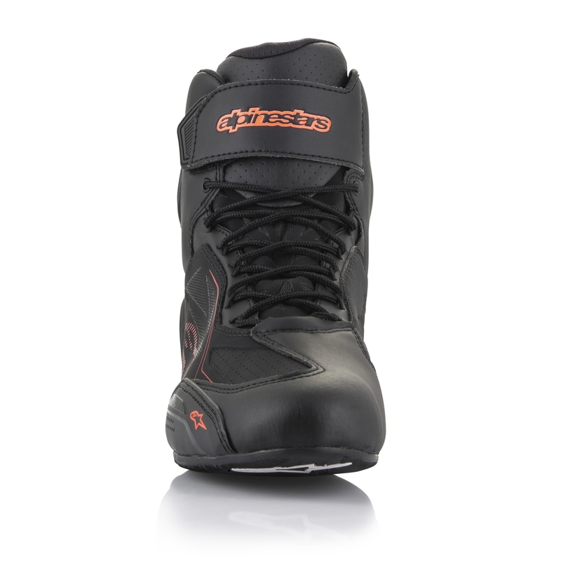 Alpinestars Faster 3 Drystar Motorradstiefel schwarz-neonrot