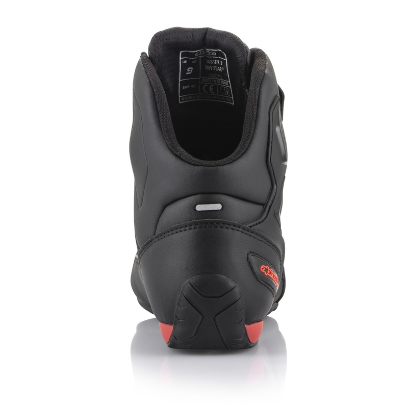Alpinestars Faster 3 Drystar Motorradstiefel schwarz-neonrot