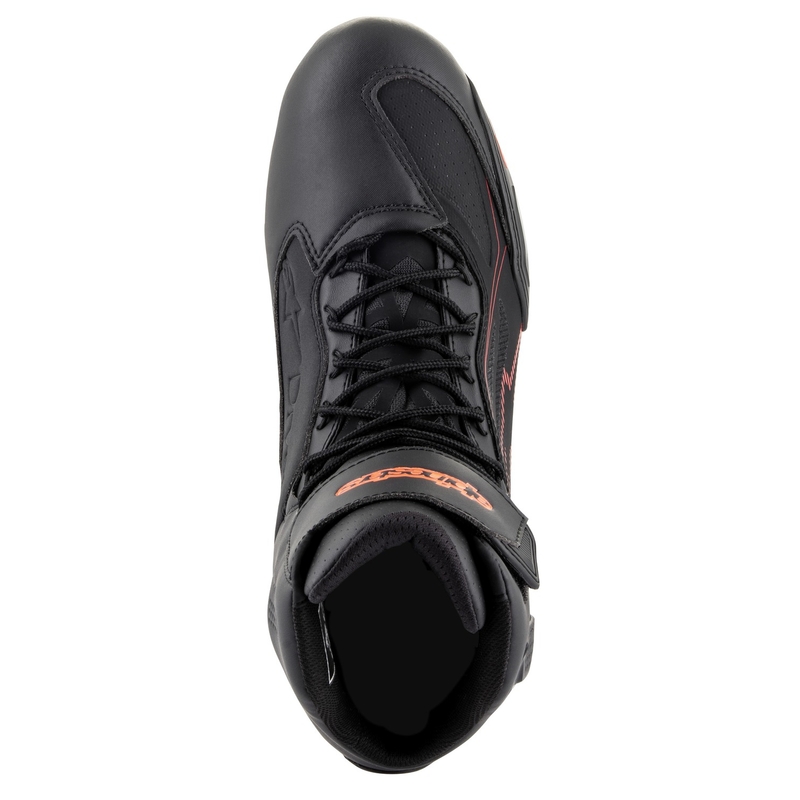 Alpinestars Faster 3 Drystar Motorradstiefel schwarz-neonrot