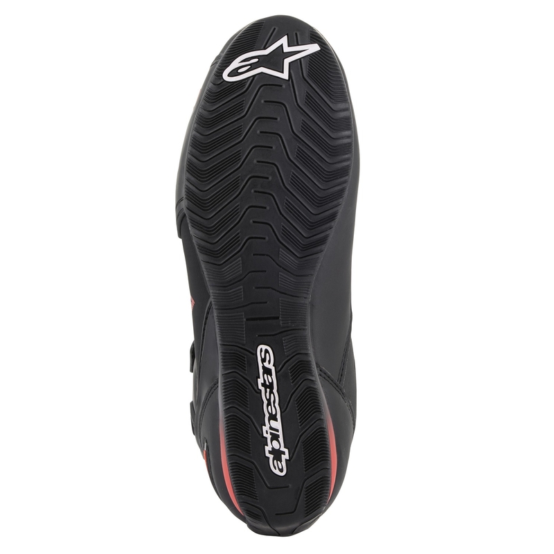 Alpinestars Faster 3 Drystar Motorradstiefel schwarz-neonrot