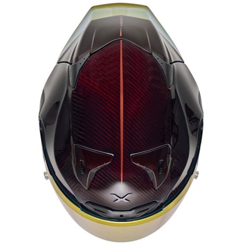 Nexx X.R3R Hagibis Carbon Integralhelm Motorrad rot