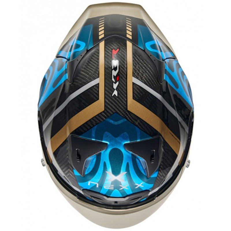 Nexx X.R3R Swirl Integralhelm Motorrad türkis