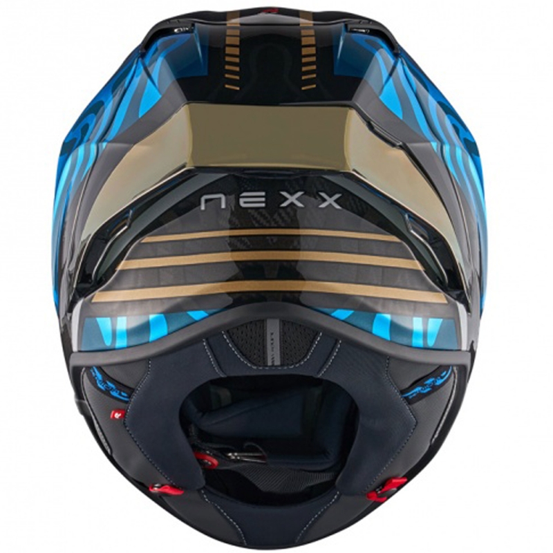 Nexx X.R3R Swirl Integralhelm Motorrad türkis