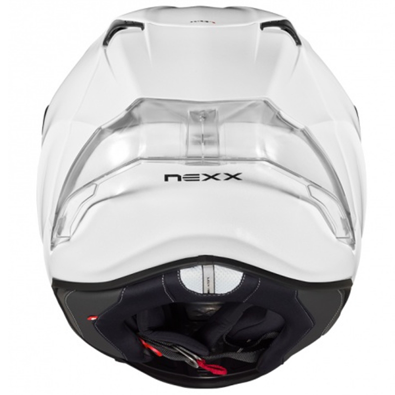 Nexx X.R3R Plain Integralhelm Motorrad Weiß