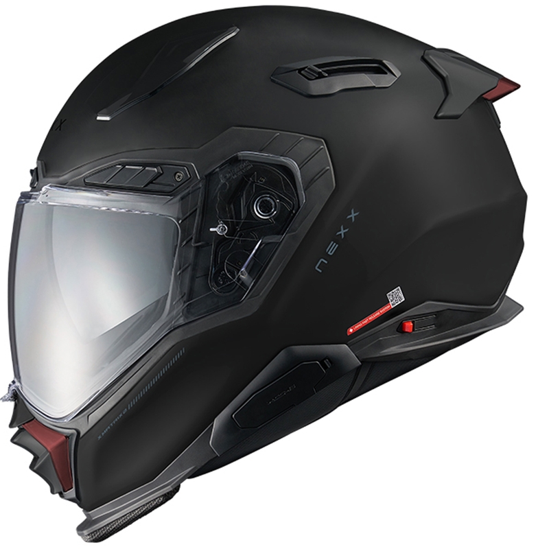 Nexx X.WST3 Plain Integralhelm Motorrad Schwarz Ausverkauf