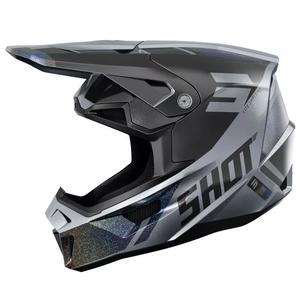 Motocross-Helm Shot Lite Ultra matt holografisch