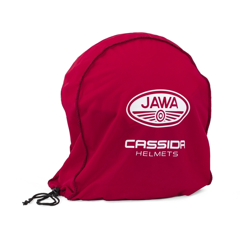 Jethelm Cassida Oxygen 2.0 Jawa OHC matt rot-schwarz-weiß