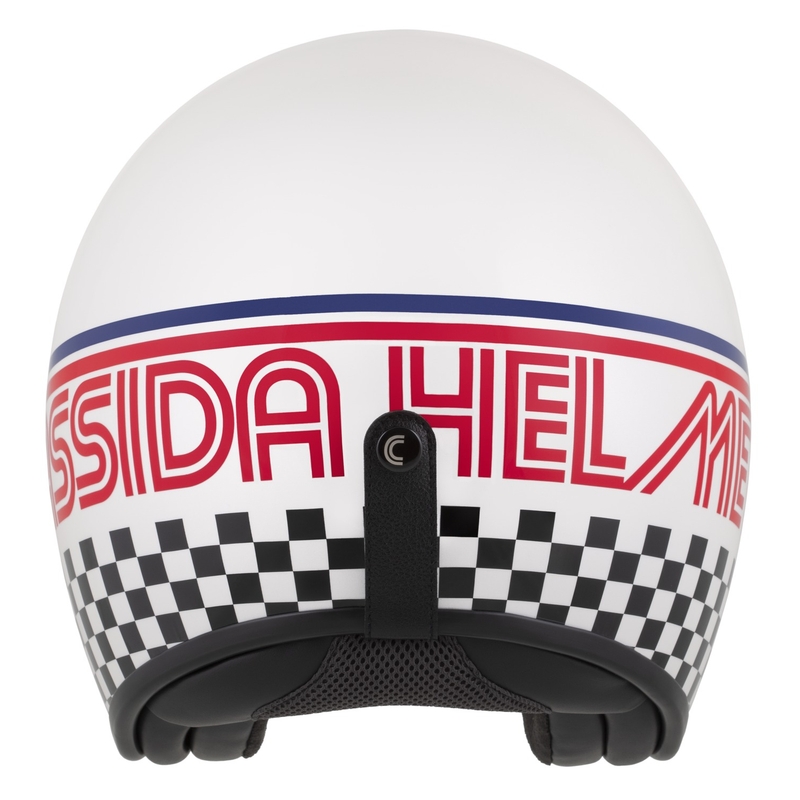 Cassida Oxygen 2.0 Rondo Jethelm perlweiß-rot-blau-schwarz