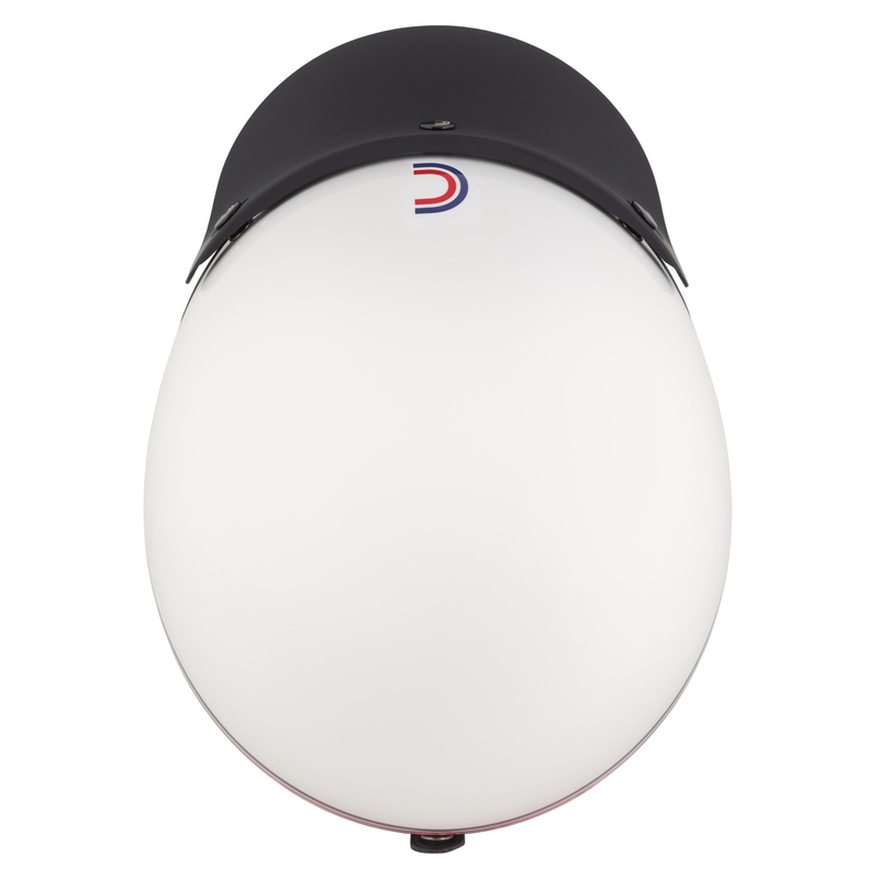 Cassida Oxygen 2.0 Rondo Jethelm perlweiß-rot-blau-schwarz