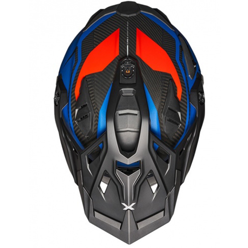 Endurohelm Nexx X.WED3 Keyo blau-rot Ausverkauf