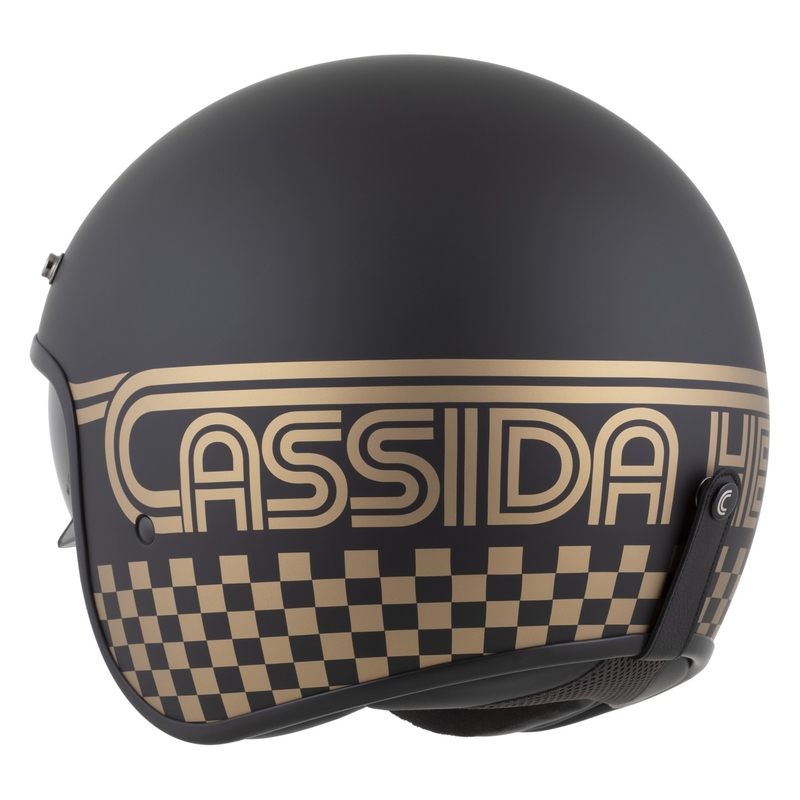 Cassida Oxygen 2.0 Rondo Jethelm matt schwarz-gold