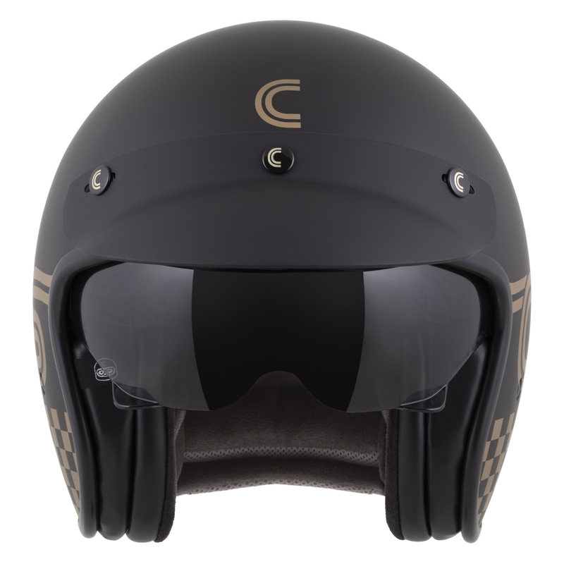 Cassida Oxygen 2.0 Rondo Jethelm matt schwarz-gold