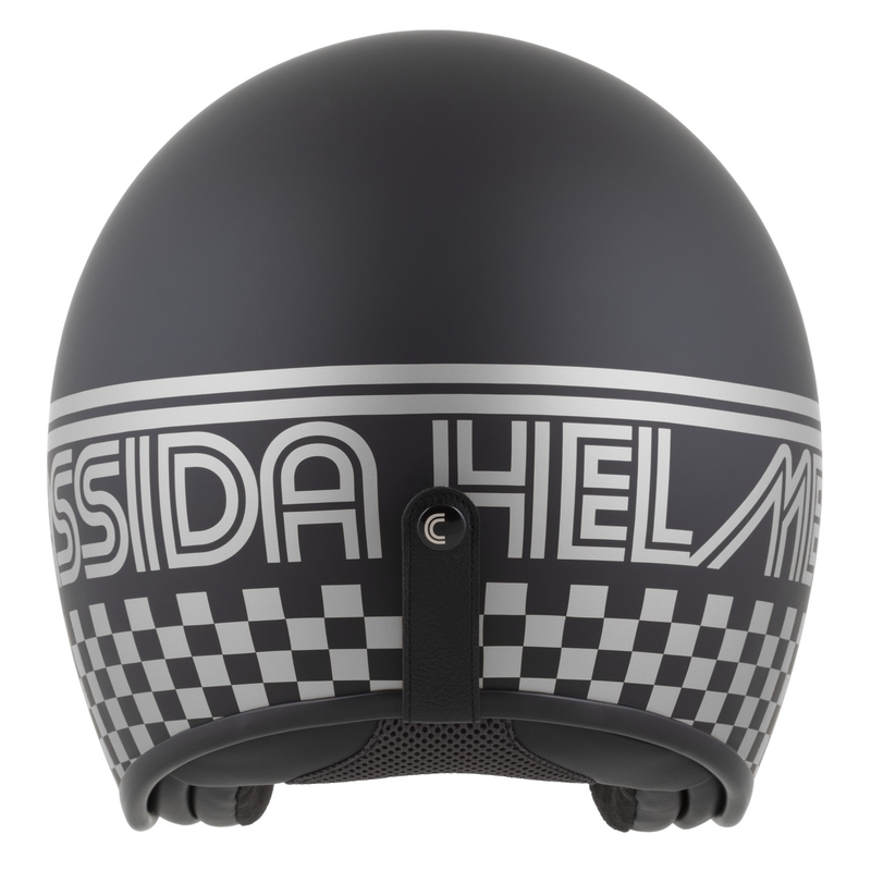Cassida Oxygen 2.0 Rondo Jet-Motorradhelm matt schwarz-silber