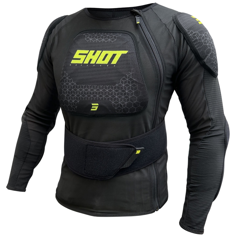 Shot Airlight Körperschutz schwarz-fluogelb
