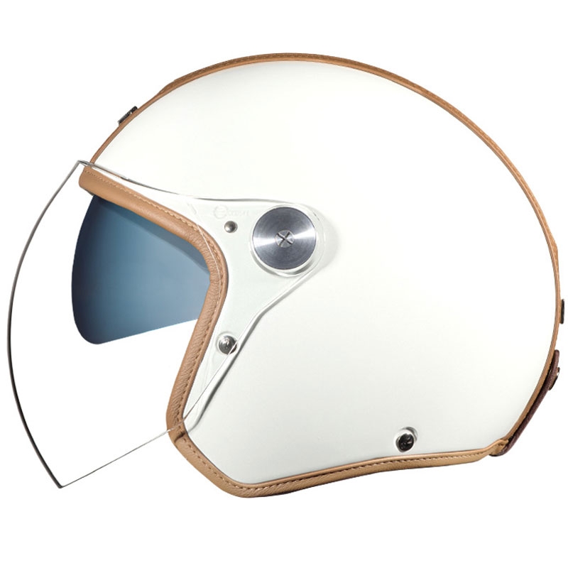 Nexx X.G30 Groovy SV offener Helm weiß-braun Ausverkauf