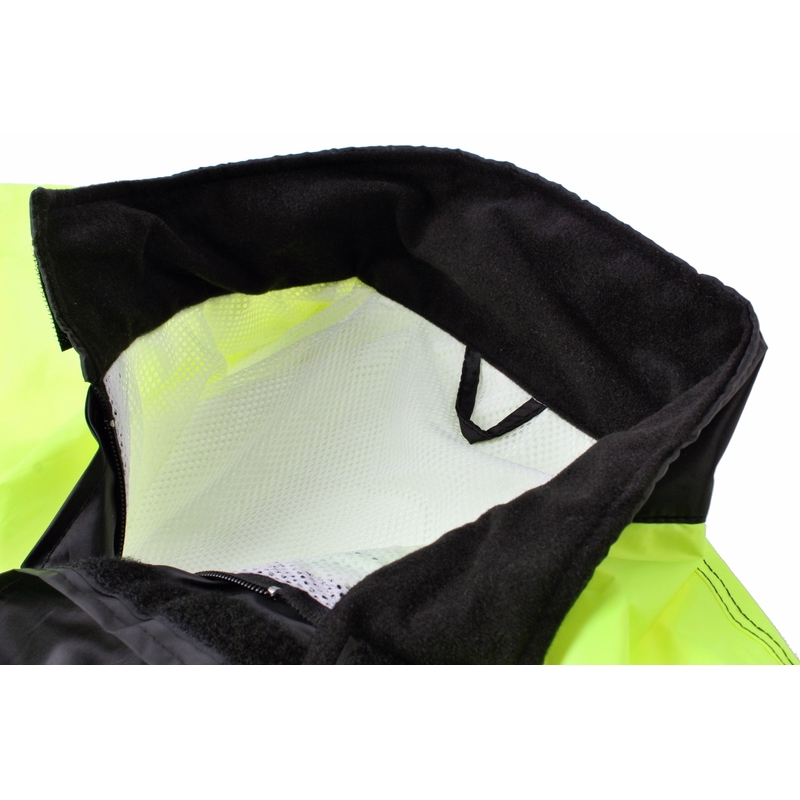 Motozem schwarz-fluo gelb regen Anzug Ausverkauf