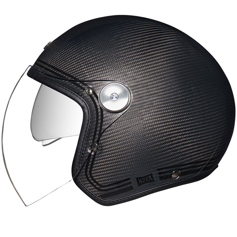 Offener Helm Nexx X.G30 Lignage schwarz-silber Ausverkauf