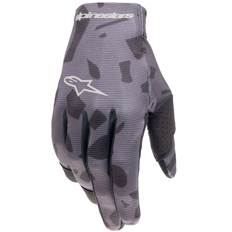 Motocross-Handschuhe Alpinestars Radar Kinder Grau Camo-Schwarz