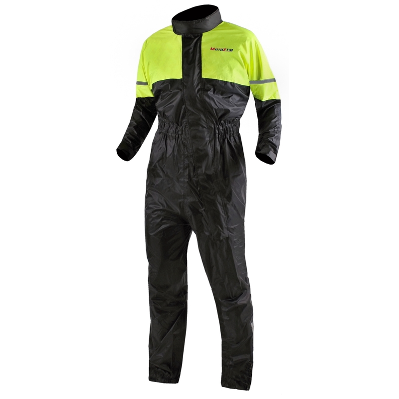Motozem schwarz-fluo gelb regen Anzug Ausverkauf
