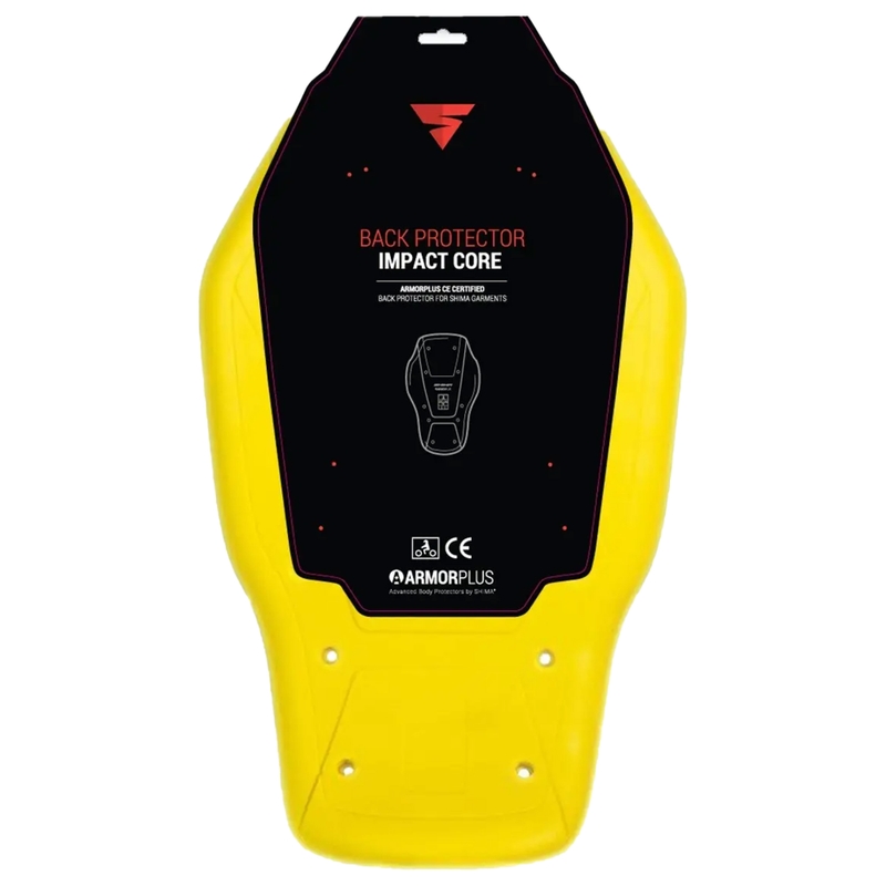 Shima Impact Core BM Pro Wirbelsäulenschutz Gelb