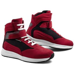 Stylmartin Audax Motorradstiefel rot-schwarz