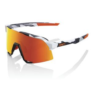 100 % USA S3 Hiper Camo-Sonnenbrille mit roten Gläsern