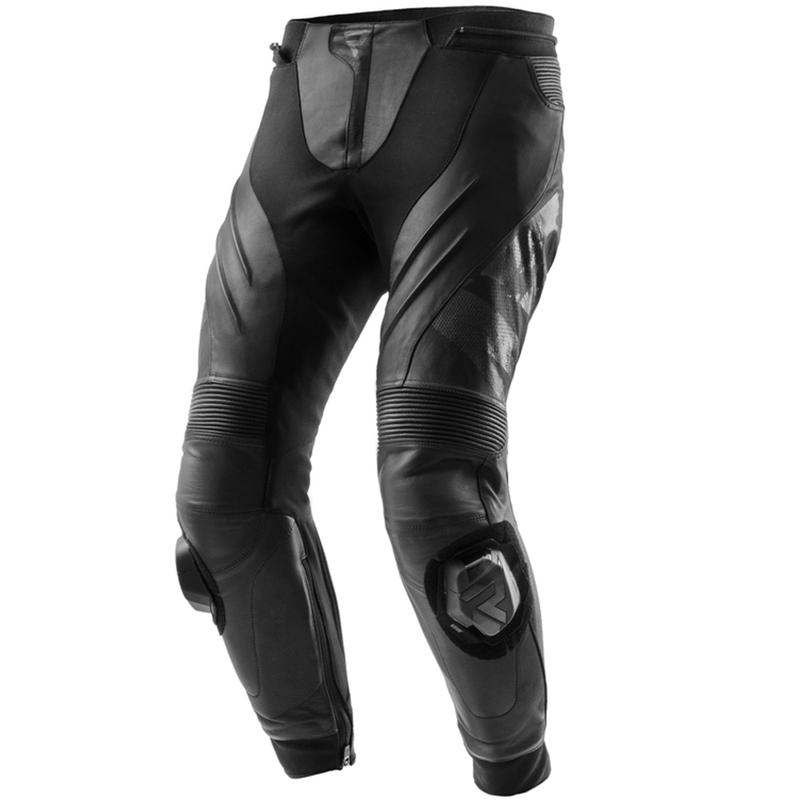 Rebelhorn Inferno Leder-Motorradhose schwarz