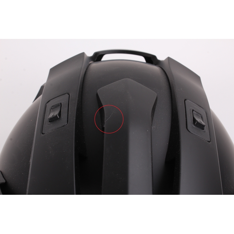 Endurohelm mit Sonnenblende RSA MX-01 schwarz matt Ausverkauf