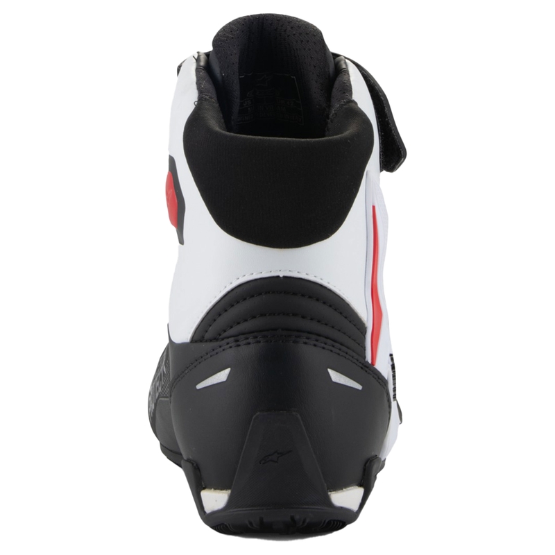 Alpinestars Faster-4 Motorradstiefel schwarz-weiß-rot