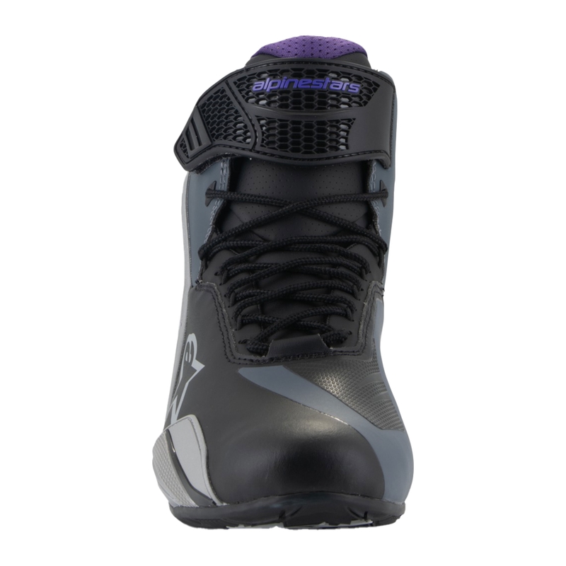 Alpinestars Stella Faster-4 Damen Motorradstiefel schwarz-grau-lila