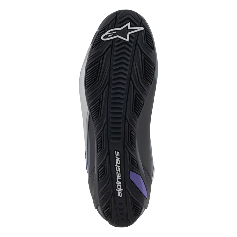 Alpinestars Stella Faster-4 Damen Motorradstiefel schwarz-grau-lila
