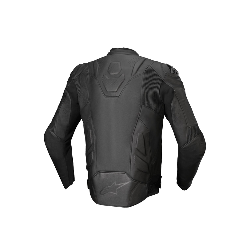 Alpinestars Dusk Leder-Motorradjacke schwarz