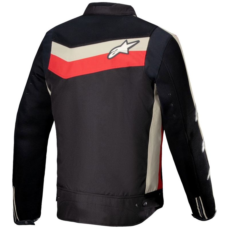 Alpinestars T-Dyno Air Motorradjacke schwarz-rot-beige