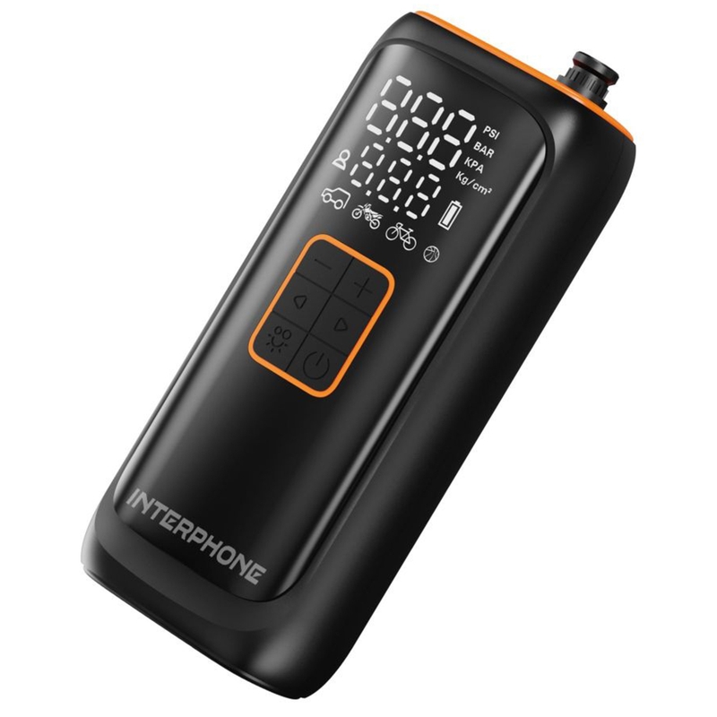 Smart Batteriekompressor Interphone schwarz