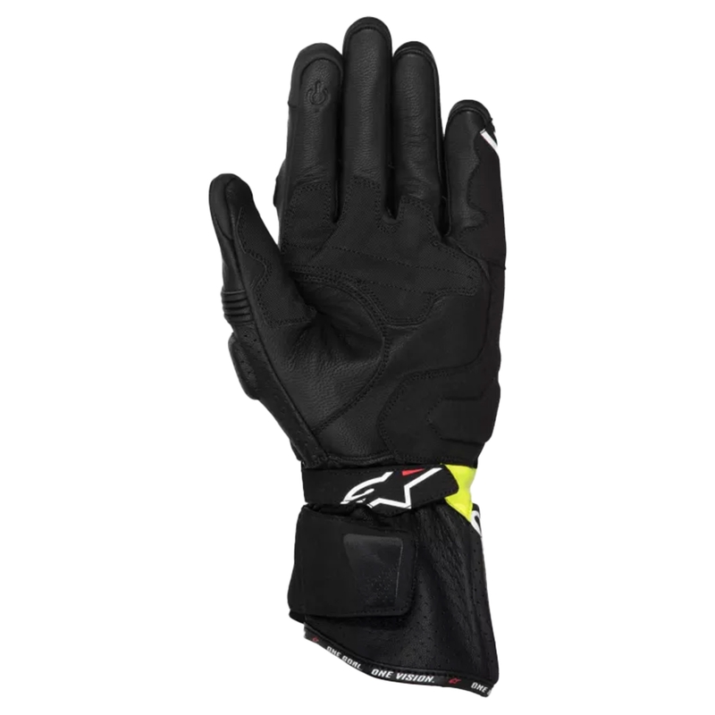 Alpinestars SP-3 Motorradhandschuhe schwarz-fluo gelb-weiß