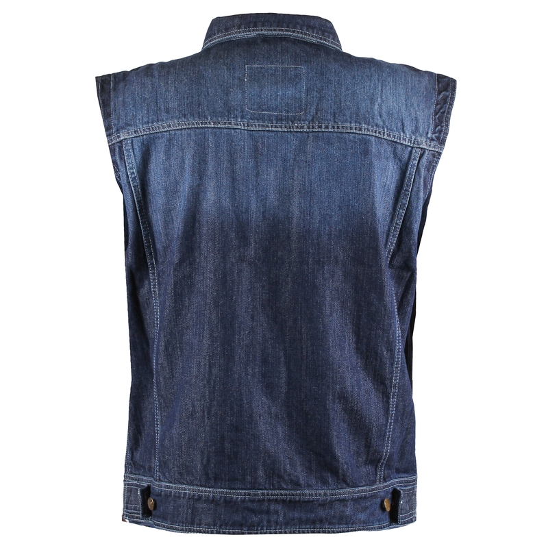 Denim denim weste verkauf Ausverkauf