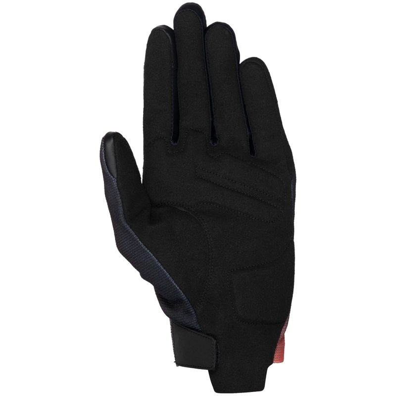 Alpinestars Reef V2 Motorradhandschuhe schwarz-fluo rot-weiß