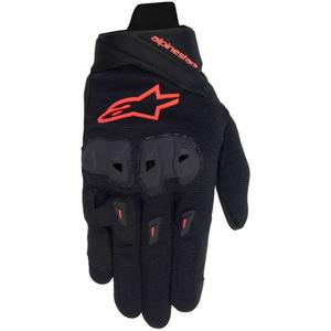 Motorradhandschuhe Alpinestars Stella SP X 1 Schwarz-Fluo Rot Damen