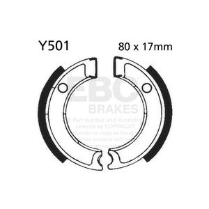 Brake shoe set EBC Y501 includings springs