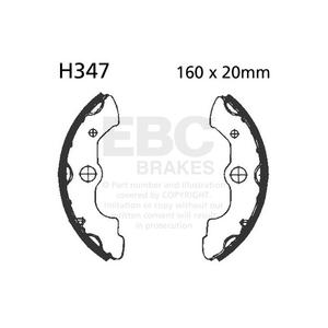 Brake shoe set EBC H347 includings springs Ausverkauf