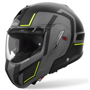 Airoh Mathisse 2 Genius Motorrad-Klapphelm mattgelb