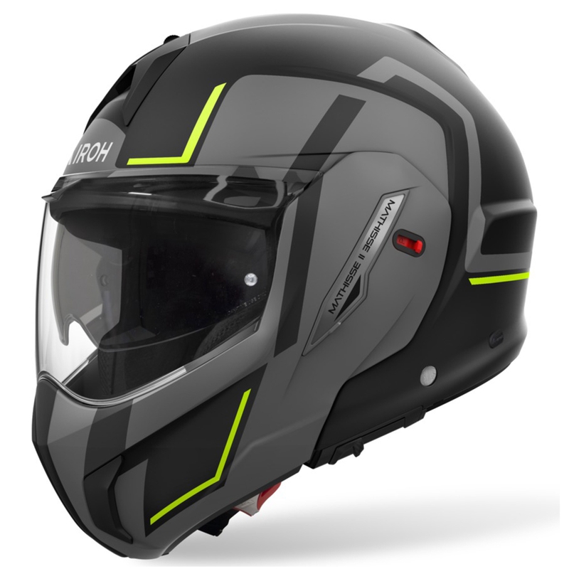 Airoh Mathisse 2 Genius Motorrad-Klapphelm mattgelb