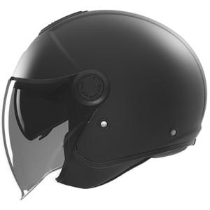 Offener Motorradhelm NOX N182 mattschwarz