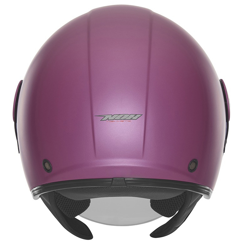 Offener Motorradhelm NOX N182 mattrosa