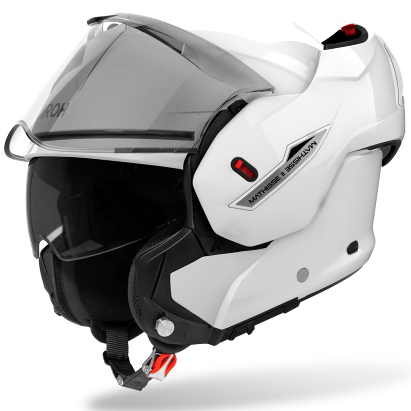 Airoh Mathisse 2 Color Klapphelm für Motorräder, weiß