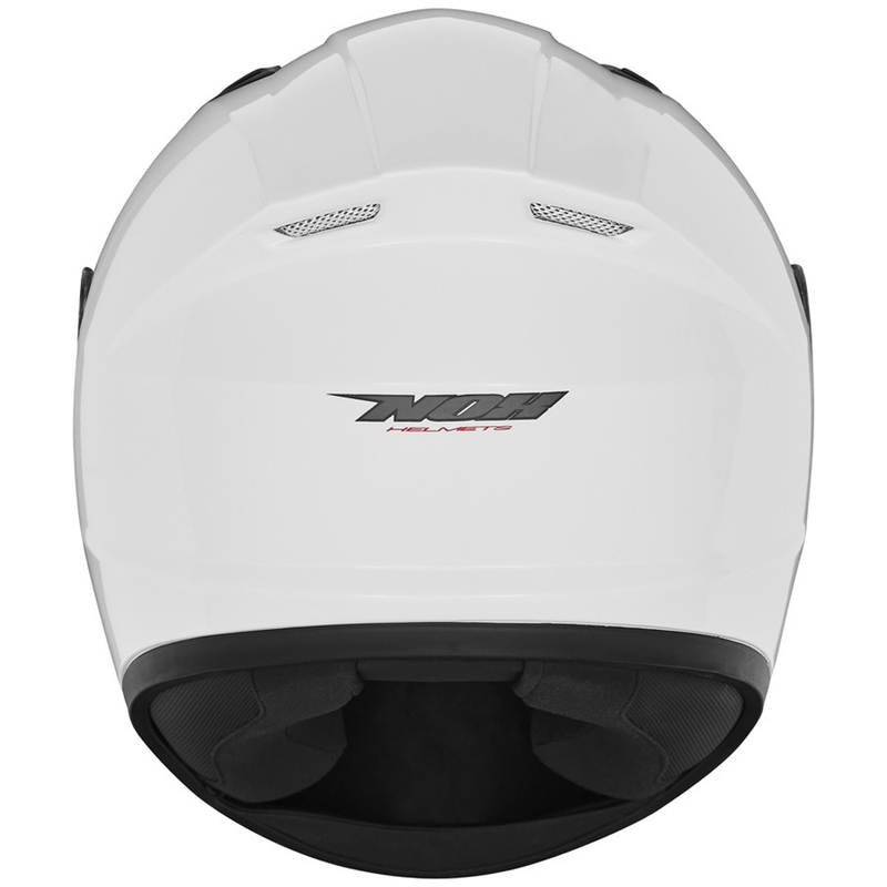 Kinder-Integralhelm für Motorradfahrer NOX N731 weiß