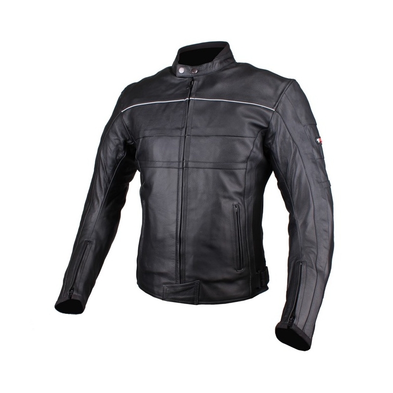 Motorradjacke Tschul 837 schwarz - Qualität II