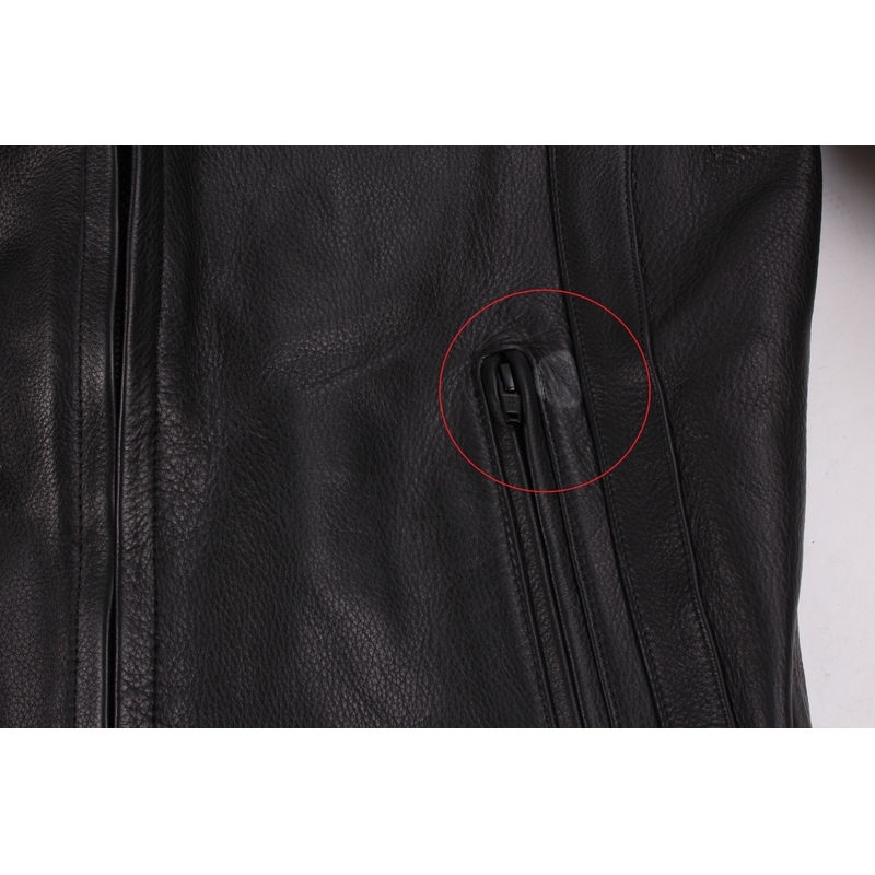 Motorradjacke Tschul 837 schwarz - Qualität II